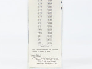 N Scale Micro-Trains MTL 65190 GATX 38' Tank Car 74324 RTR