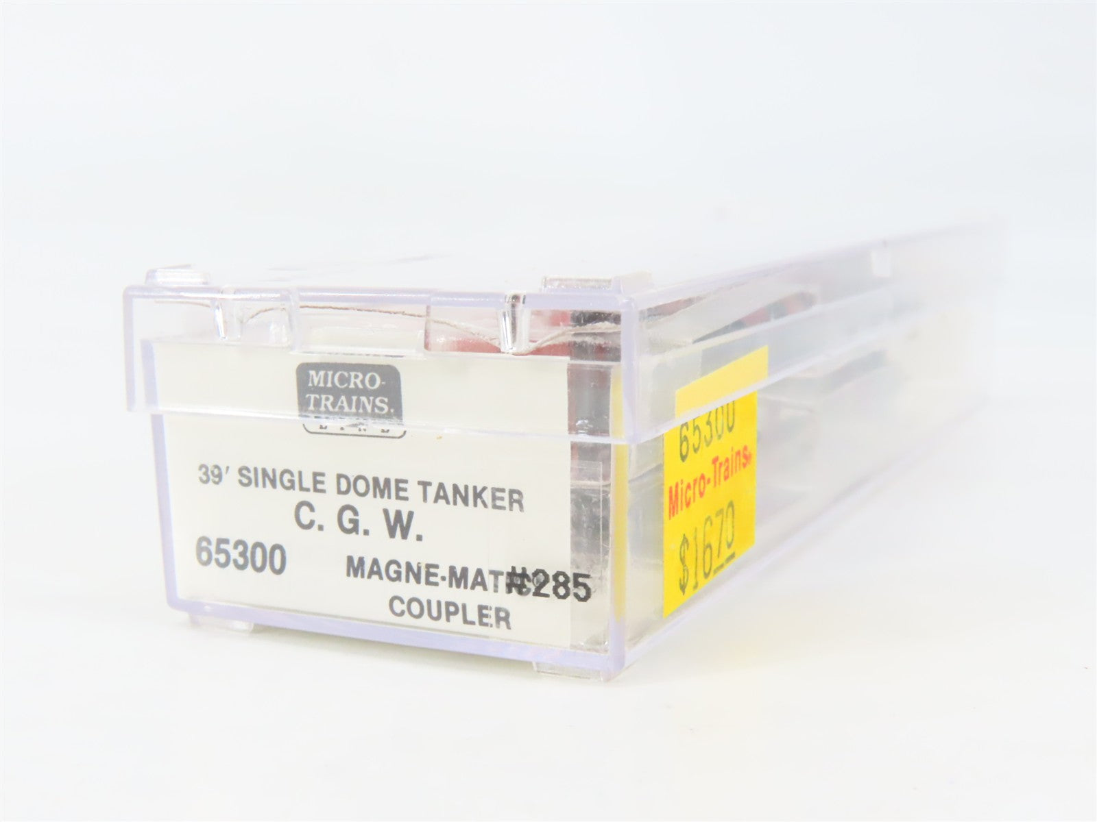 N Micro-Trains MTL 65300 CGW Chicago Great Western 39' Single Dome Tank Car #285