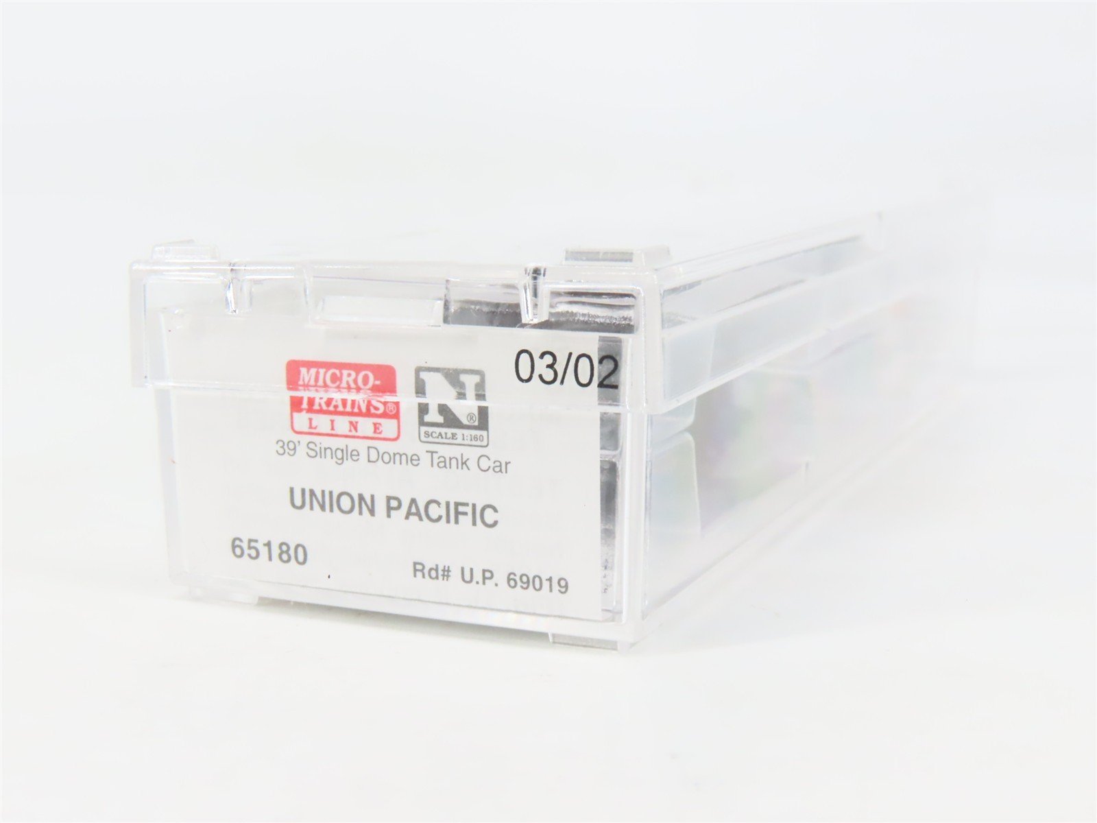 N Scale Micro-Trains MTL 65180 UP Union Pacific 39' Single Dome Tank Car RTR