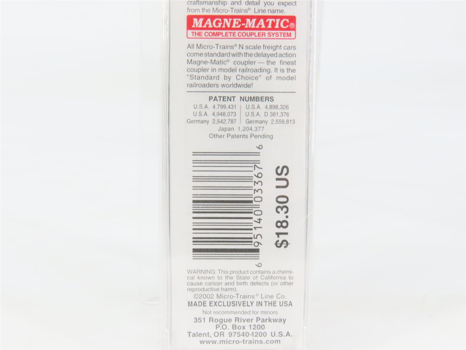 N Scale Micro-Trains MTL 65180 U.P. Union Pacific 39' Single Dome Tank Car RTR