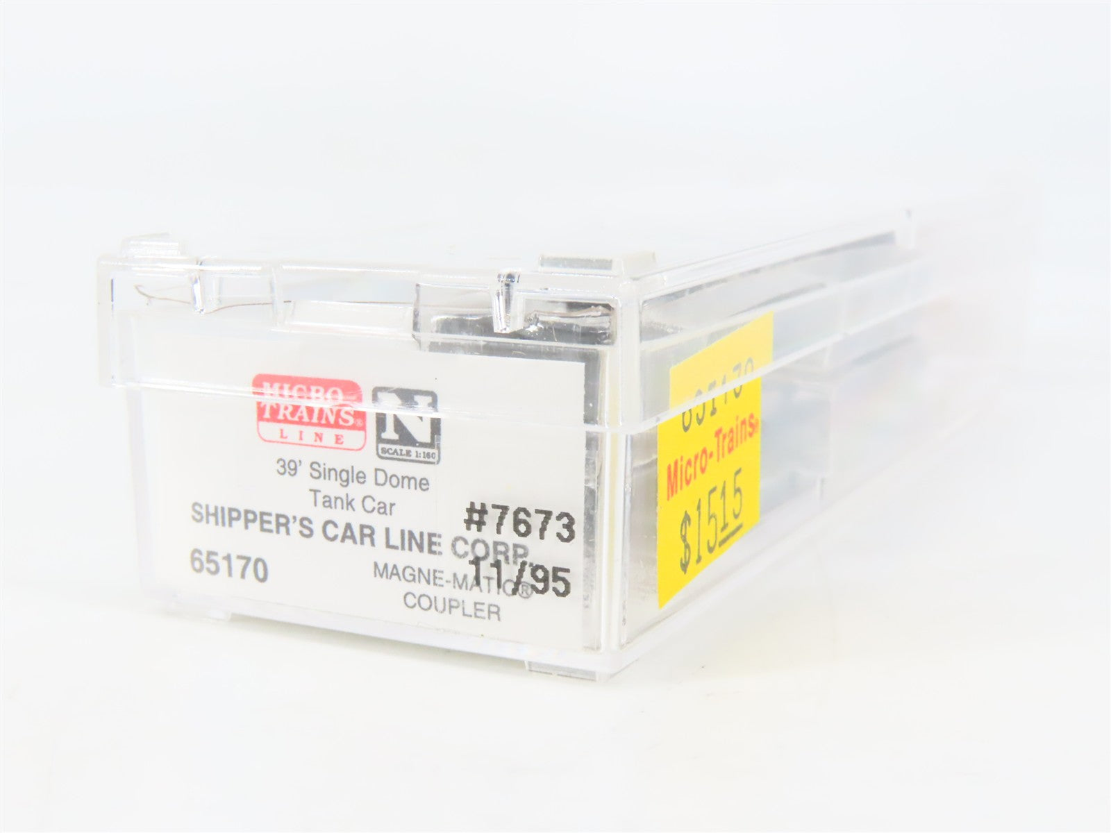 N Scale Micro-Trains MTL 65170 SHPX Shippers' Car Line 39' Tank Car 7673 RTR