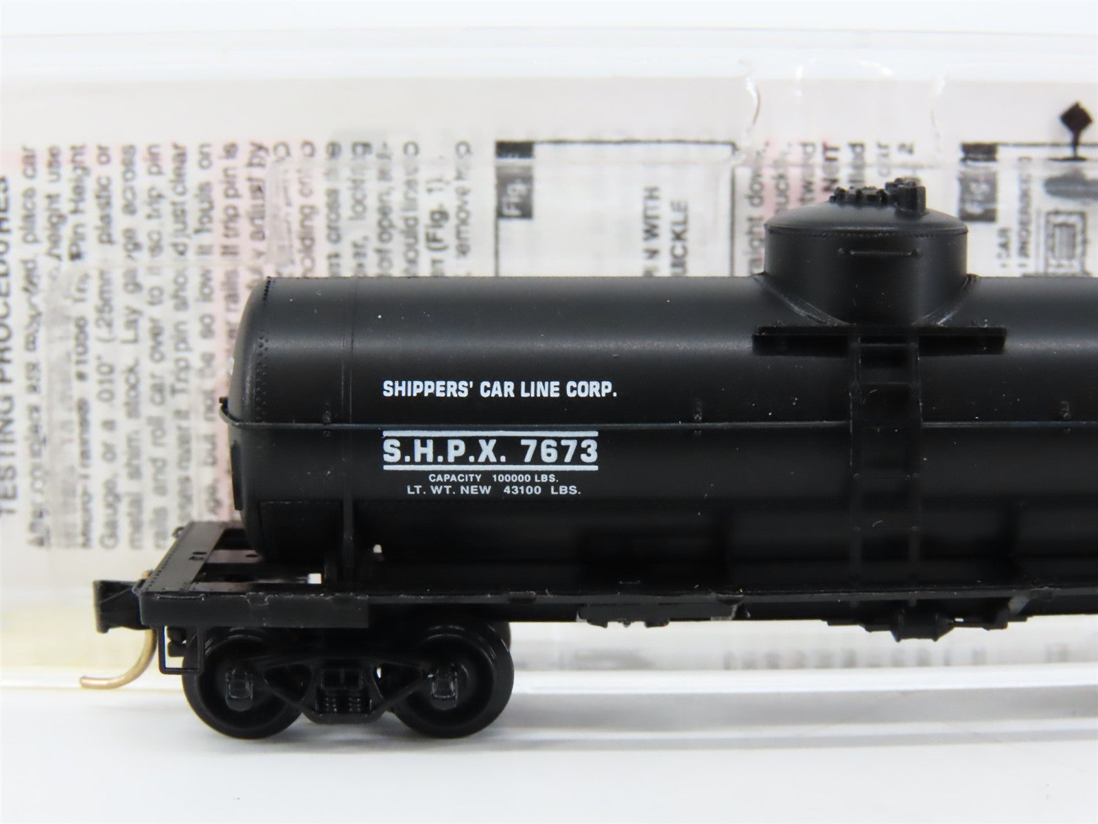 N Scale Micro-Trains MTL 65170 Shipper's Car Line 39' Single Dome Tank Car RTR