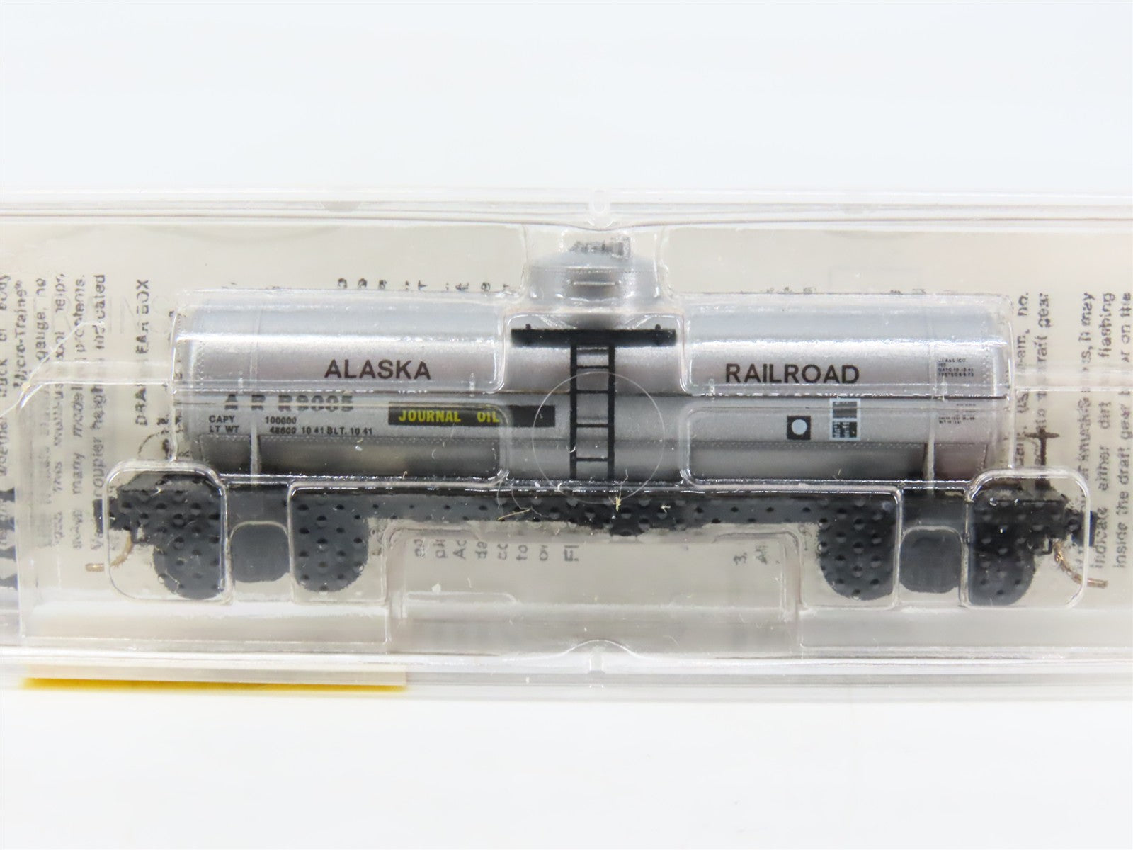 N Scale Micro-Trains MTL 65270 ARR Alaska Railroad 39' Single Dome Tank Car RTR