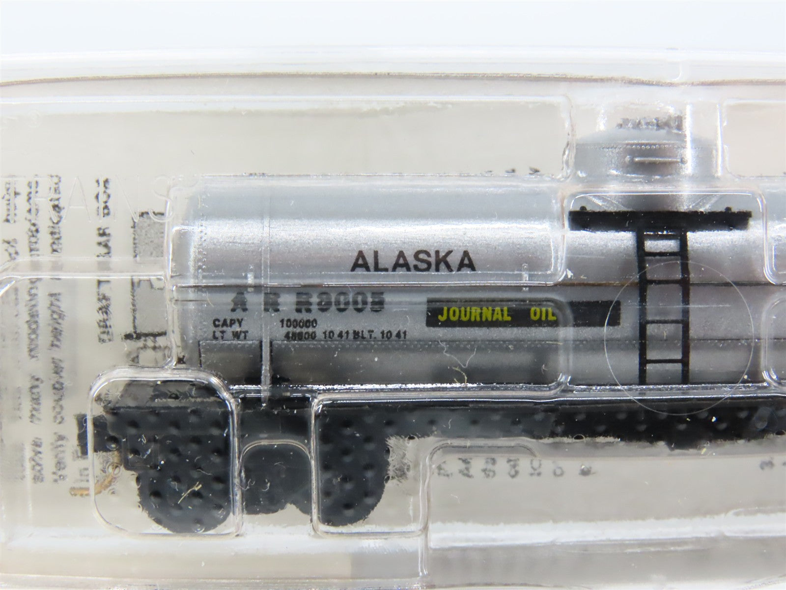 N Scale Micro-Trains MTL 65270 ARR Alaska Railroad 39' Single Dome Tank Car RTR