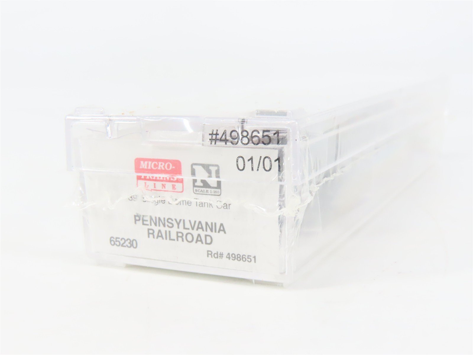 N Scale Micro-Trains MTL 65230 PRR Pennsylvania Railroad 39' Tank Car 498651 RTR