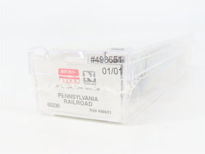 N Scale Micro-Trains MTL 65230 PRR Pennsylvania Railroad 39' Tank Car 498651 RTR