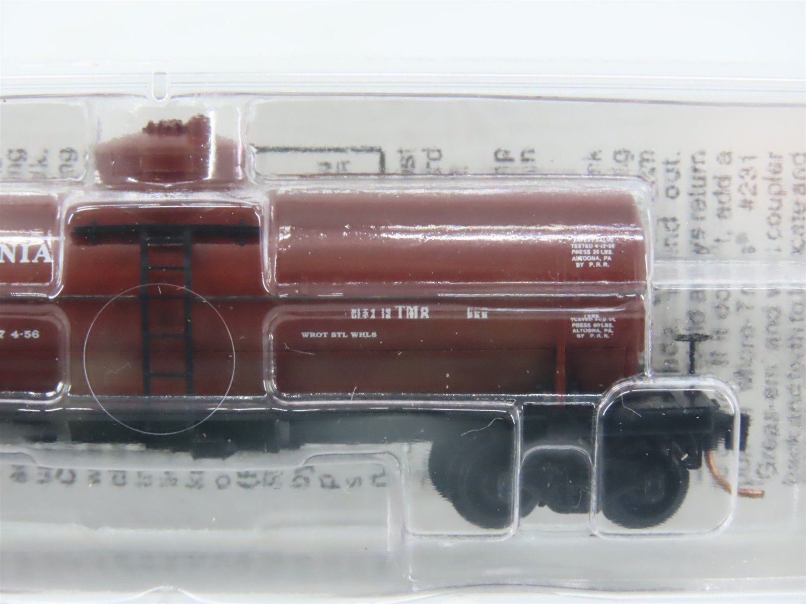 N Scale Micro-Trains MTL 65230 PRR Pennsylvania Railroad Tank Car 498651 RTR