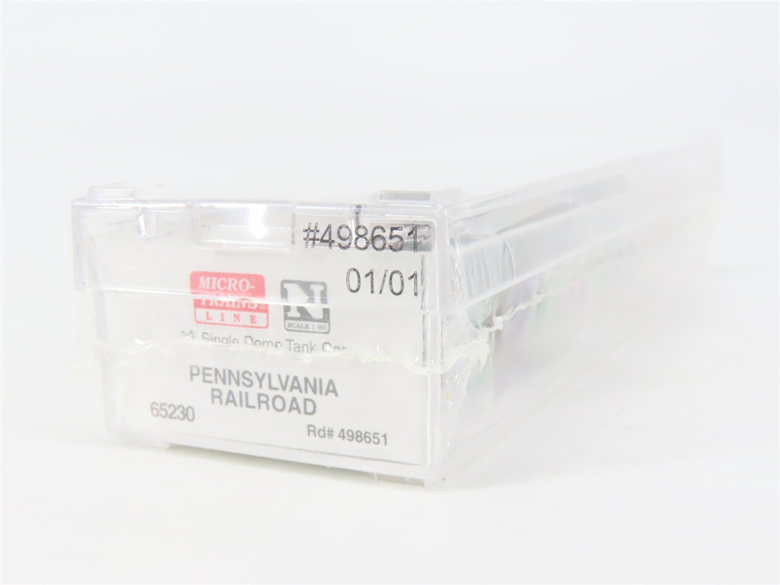 N Scale Micro-Trains MTL 65230 PRR Pennsylvania Railroad Tank Car 498651 RTR
