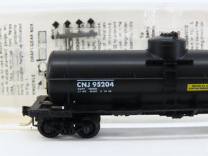 N Scale Micro-Trains MTL 65290 CNJ Jersey Central 39' Single Dome Tank Car RTR