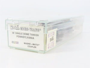 N Scale Micro-Trains MTL 65230 PRR Pennsylvania 39' Tank Car 498936 RTR