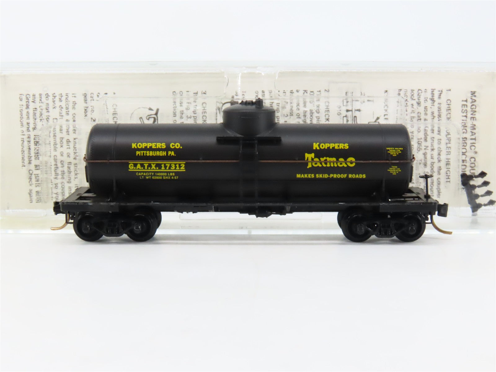 N Scale Micro-Trains MTL 65220 GATX 39' Single Dome Tank Car 17312 RTR