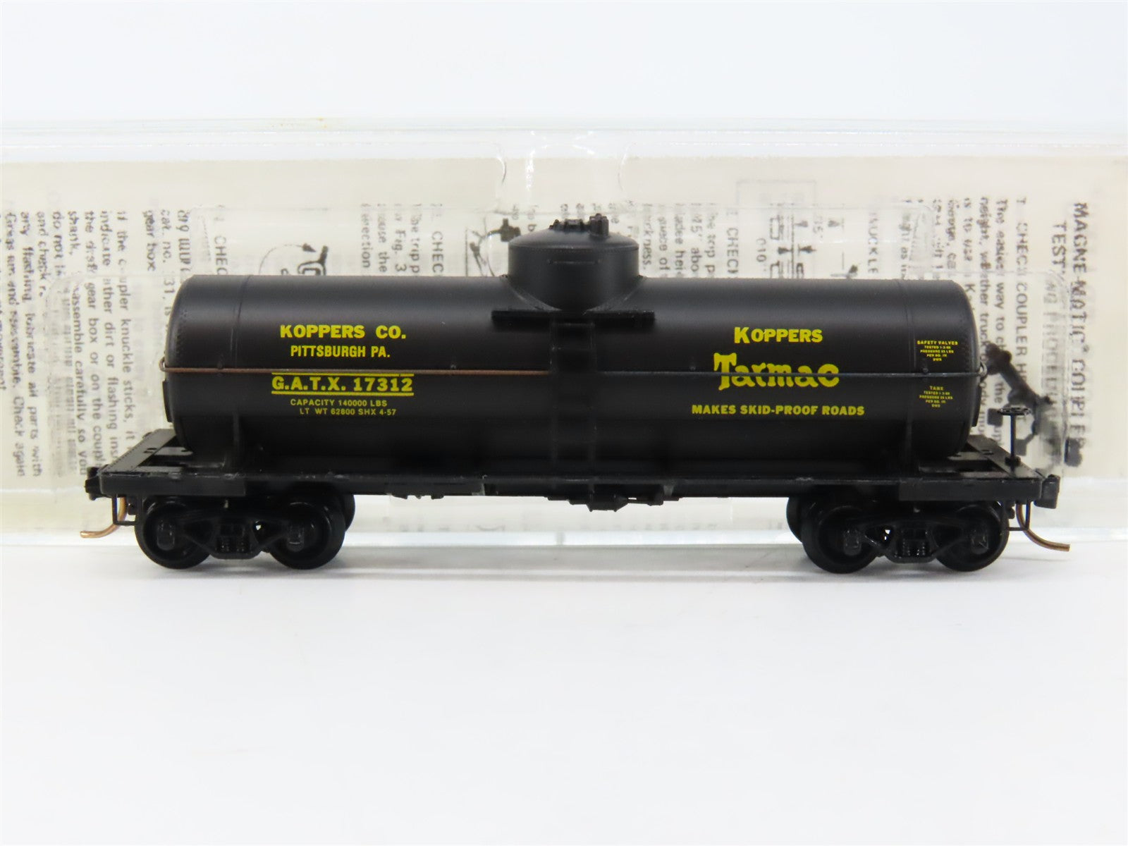 N Scale Micro-Trains MTL 65220 GATX 39' Single Dome Tank Car 17312 RTR