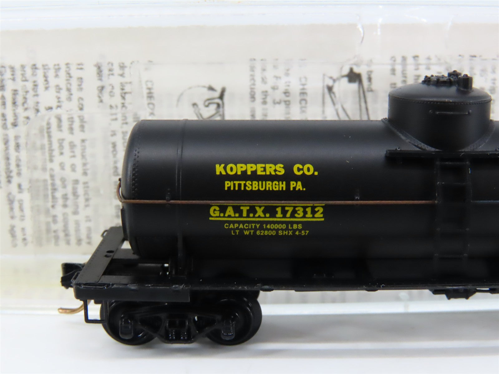 N Scale Micro-Trains MTL 65220 GATX 39' Single Dome Tank Car 17312 RTR