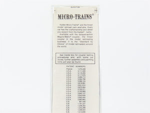 N Scale Micro-Trains MTL 65220 GATX 39' Single Dome Tank Car 17312 RTR