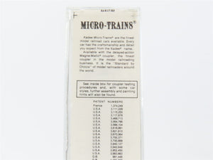 N Scale Micro-Trains MTL 65210 BMX Barrett Division 39' Tank Car 810 RTR