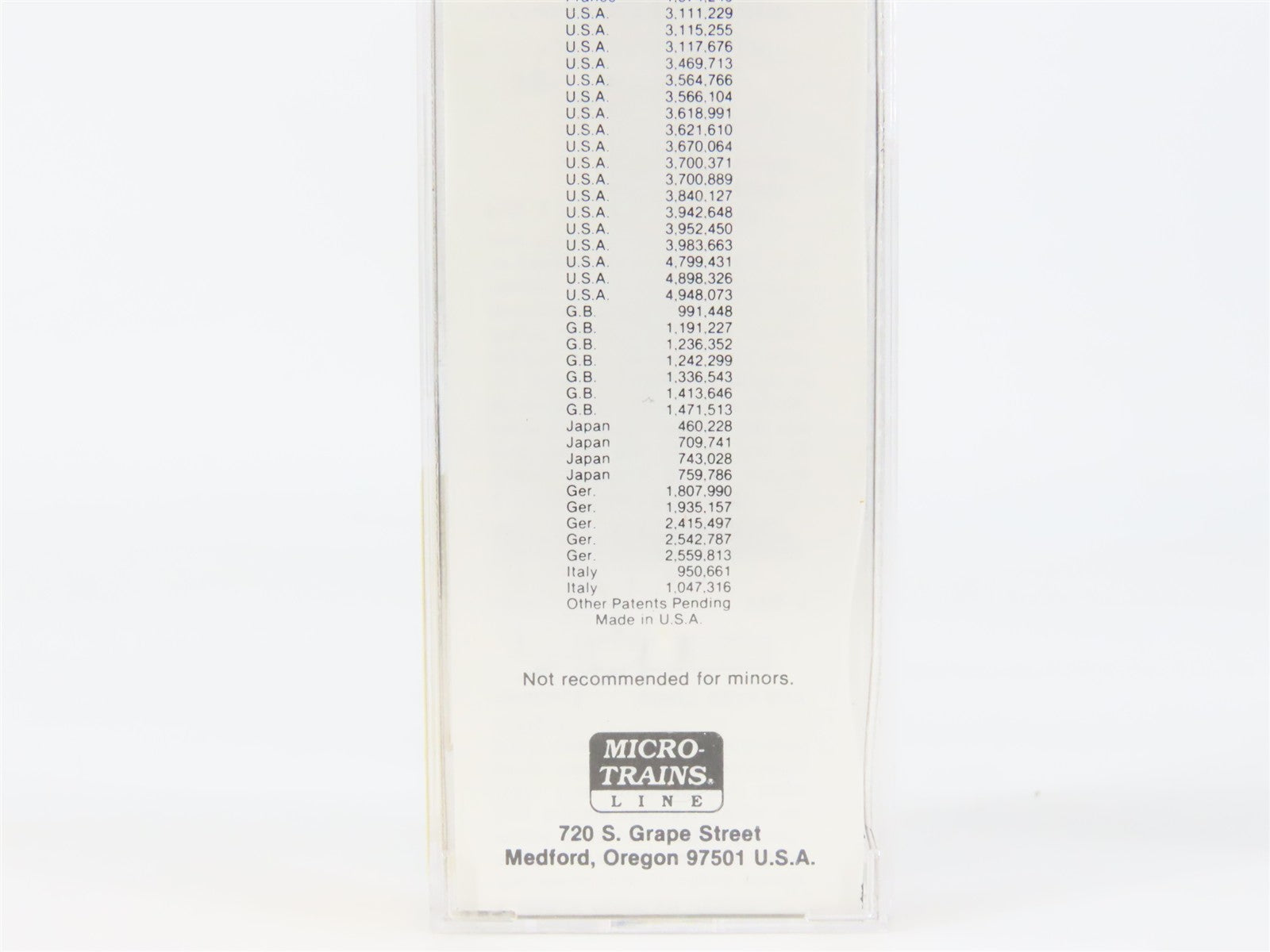 N Scale Micro-Trains MTL 65290 CNJ Jersey Central 39' Tank Car 95204 RTR