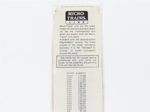 N Scale Micro-Trains MTL 65290 CNJ Jersey Central 39' Tank Car 95204 RTR