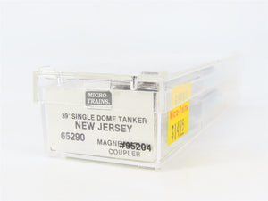 N Scale Micro-Trains MTL 65290 CNJ Jersey Central 39' Tank Car 95204 RTR