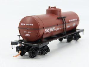 N Scale Micro-Trains MTL 65280 MILW Milwaukee Road 39' Single Dome Tank Car RTR