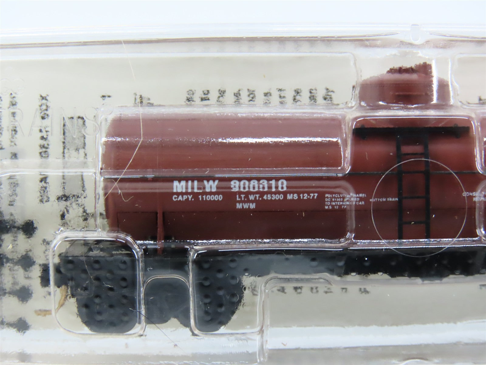 N Scale Micro-Trains MTL 65280 MILW Milwaukee 39' Tank Car 908310 RTR