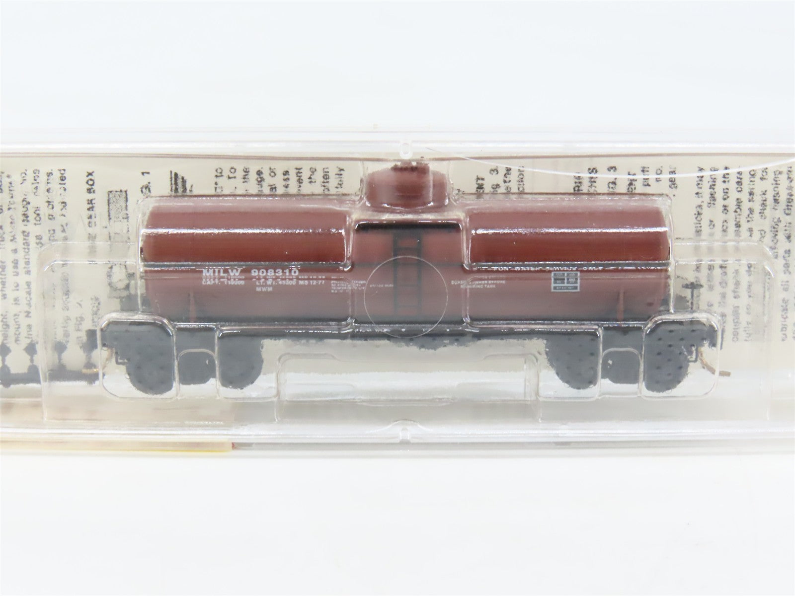 N Scale Micro-Trains MTL 65280 MILW Milwaukee Road 39' Tank Car 908310 RTR