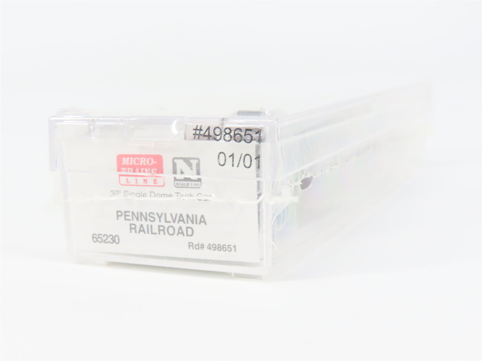 N Scale Micro-Trains MTL 65230 PRR Pennsylvania Railroad Tank Car 498651 RTR