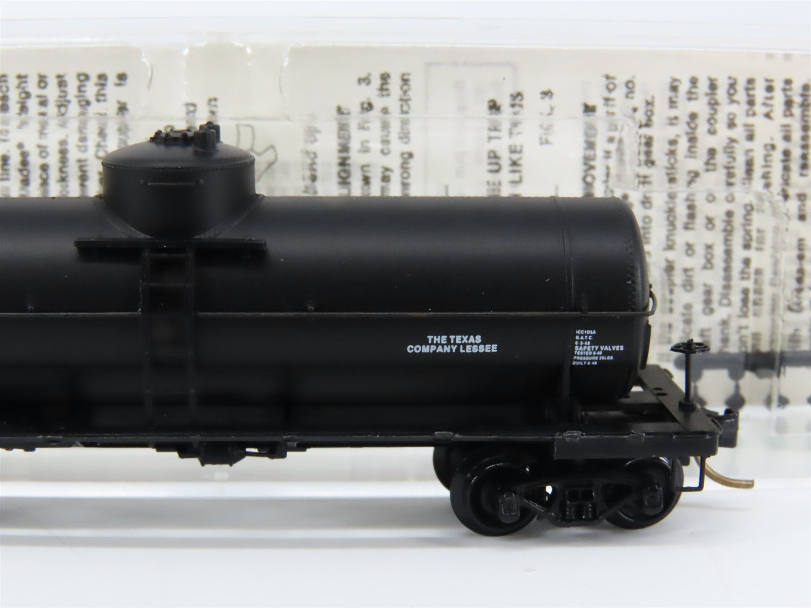 N Scale Micro-Trains MTL 65250 The Texas Company 39' Single Dome Tank Car RTR