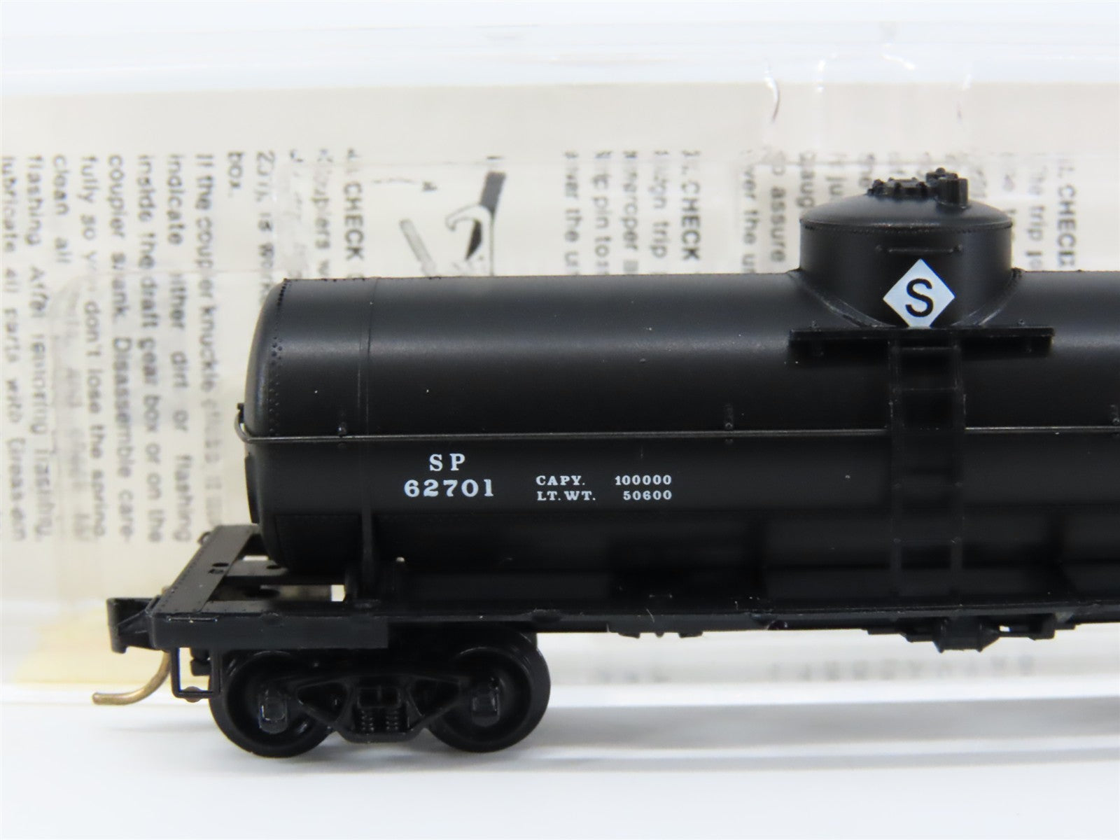 N Scale Micro-Trains MTL 65330 SP Southern Pacific 39' Tank Car 62701 RTR