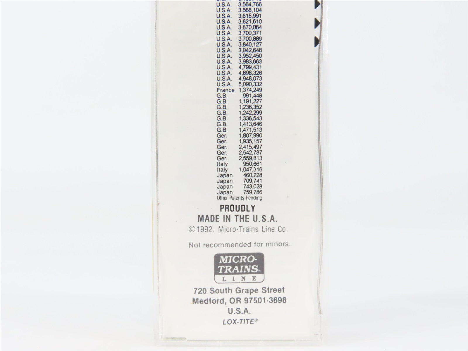N Scale Micro-Trains MTL 65330 SP Southern Pacific 39' Tank Car 62701 RTR