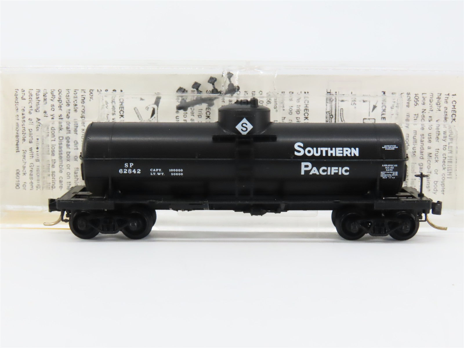 N Scale Micro-Trains MTL 65330 SP Southern Pacific 39' Single Dome Tank Car RTR