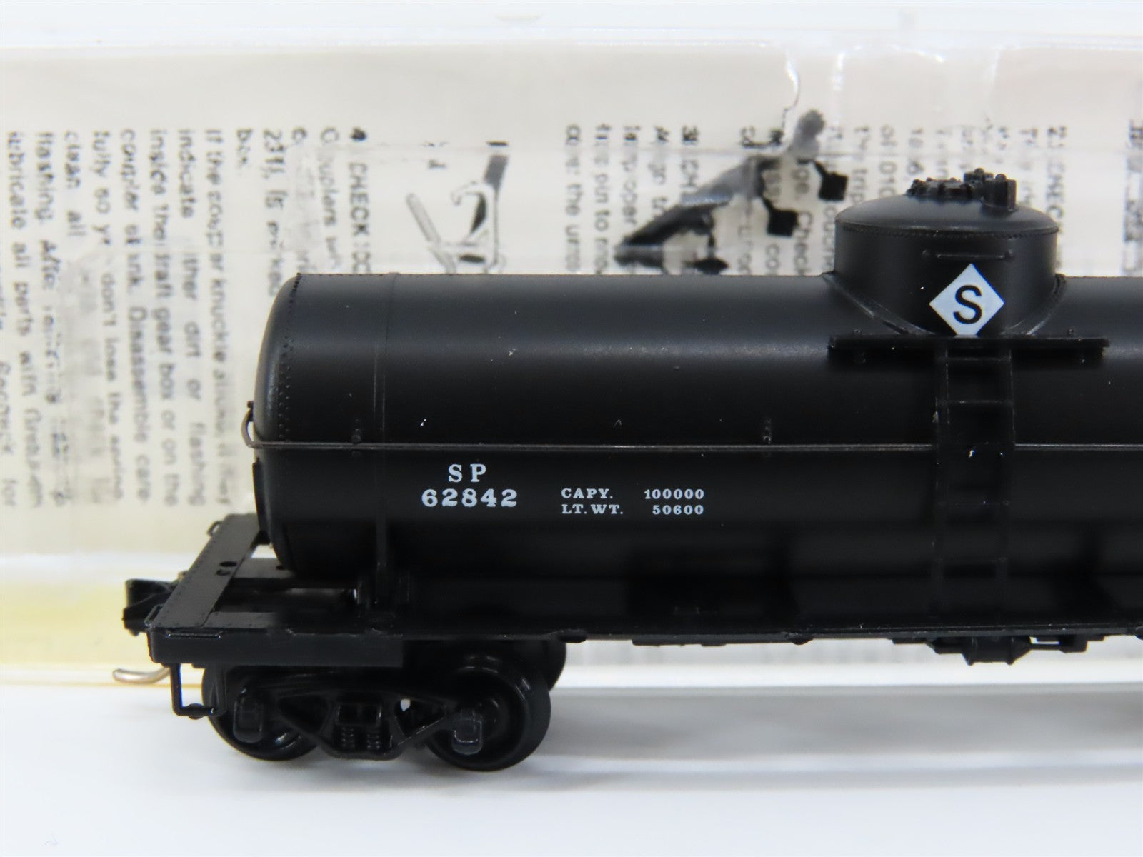 N Scale Micro-Trains MTL 65330 SP Southern Pacific 39' Tank Car 62842 RTR