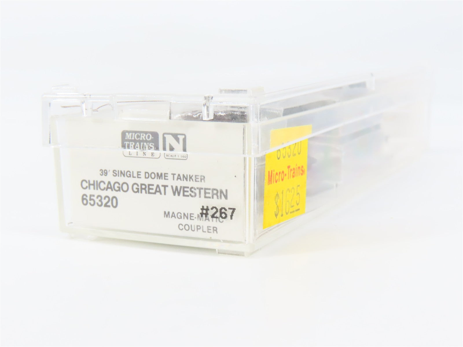 N Scale Micro-Trains MTL 65320 CGW Chicago Great Western 39' Tank Car 267 RTR