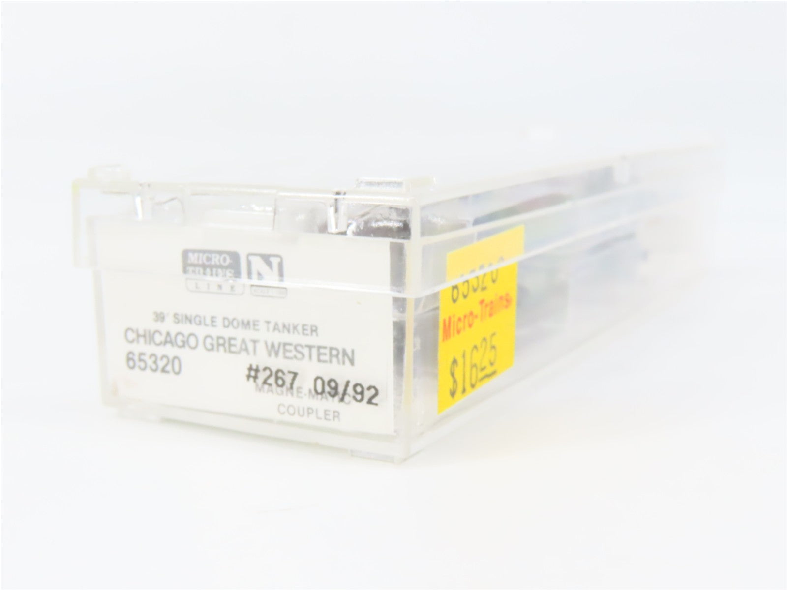 N Scale Micro-Trains MTL 65320 CGW Chicago Great Western 39' Tank Car 267 RTR