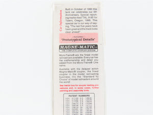 N Scale Micro-Trains MTL 65380 MTL Micro-Trains Line 39' Tank Car 1995 RTR