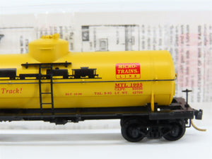 N Scale Micro-Trains MTL 65380 MTL Micro-Trains Line 39' Tank Car 1995 RTR