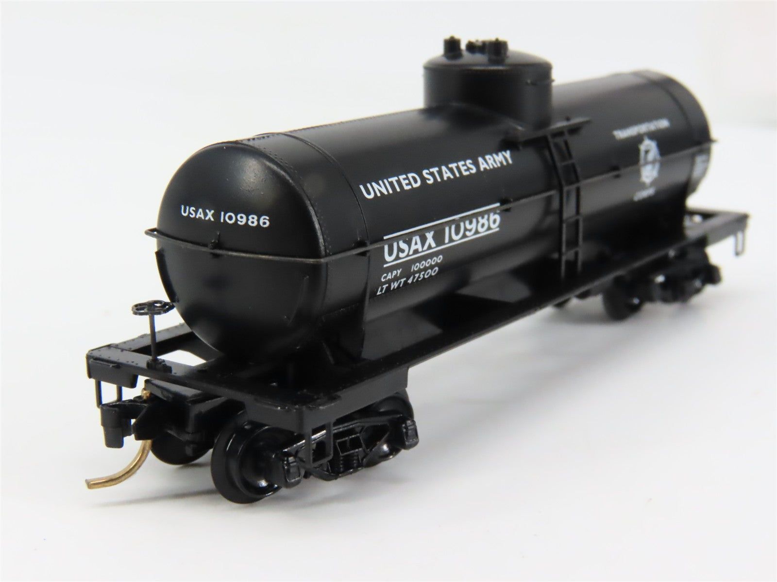 N Scale Micro-Trains MTL 65370 USAX U.S. Army 39' Tank Car 10986 RTR