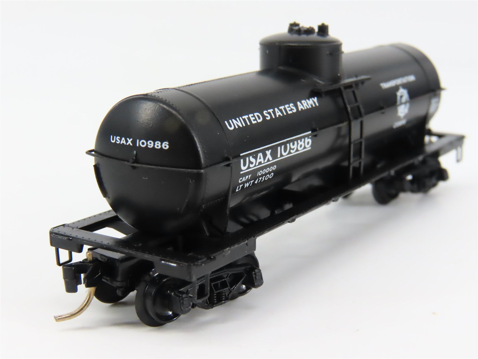 N Scale Micro-Trains MTL 65370 USAX U.S. Army 39' Tank Car 10986 RTR