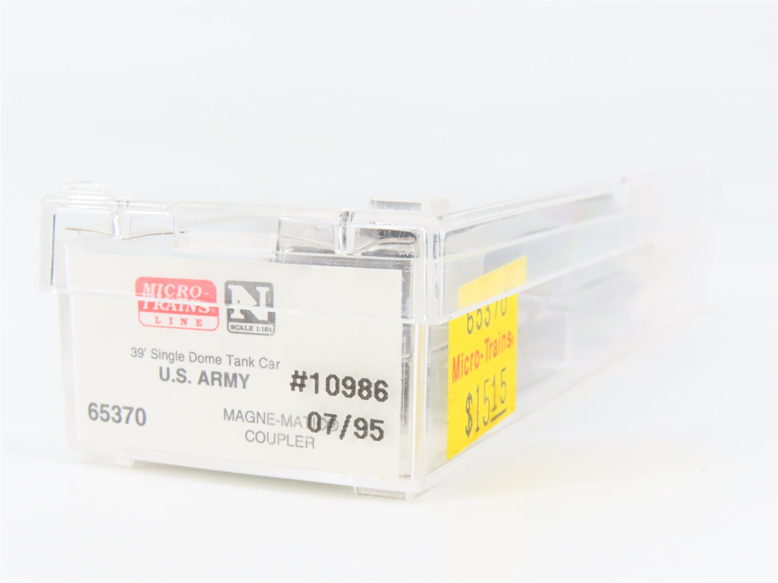 N Scale Micro-Trains MTL 65370 USAX U.S. Army 39' Tank Car 10986 RTR