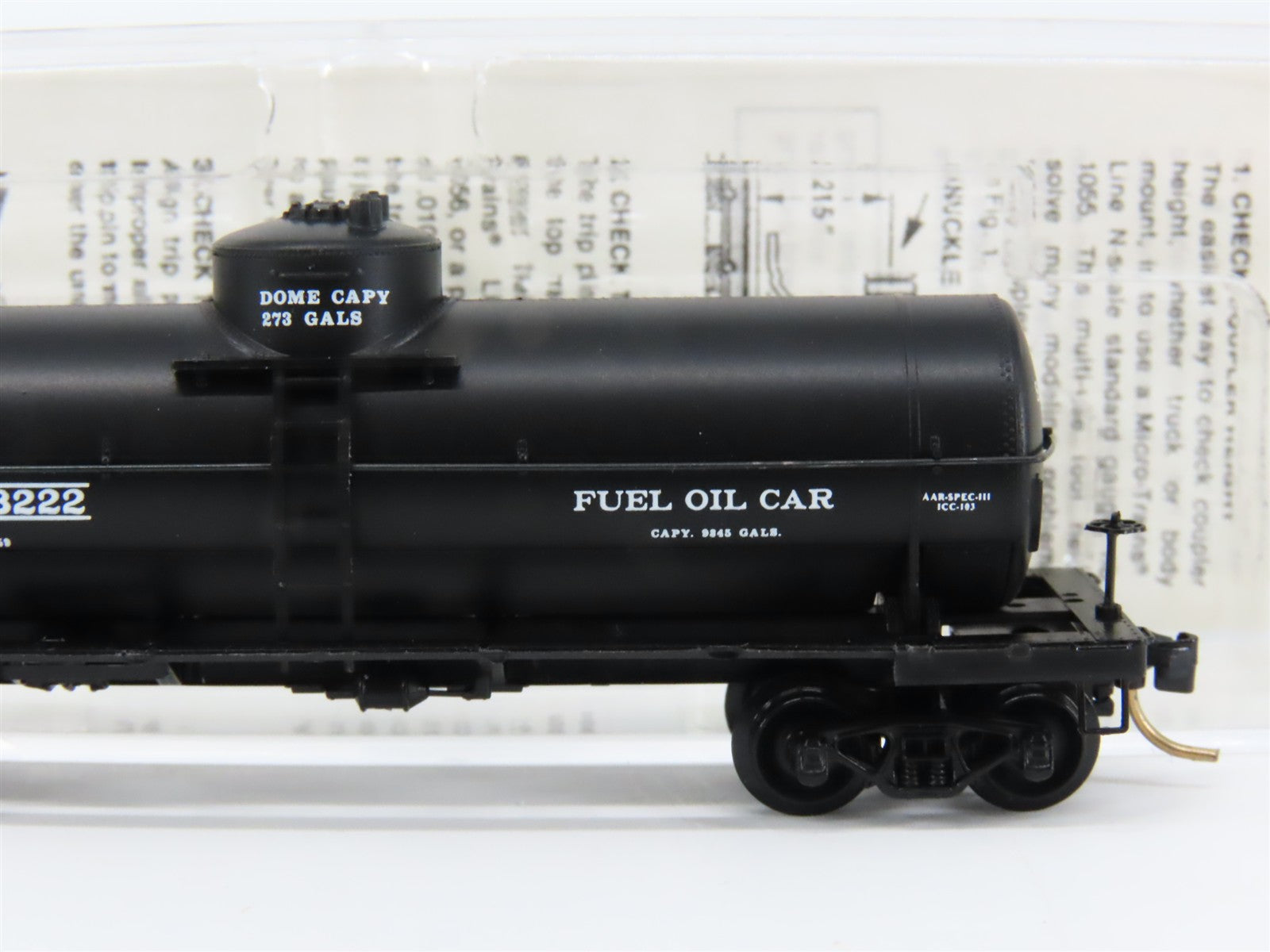 N Scale Micro-Trains MTL 65360 SAL Seaboard 39' Single Dome Tank Car 073222 RTR