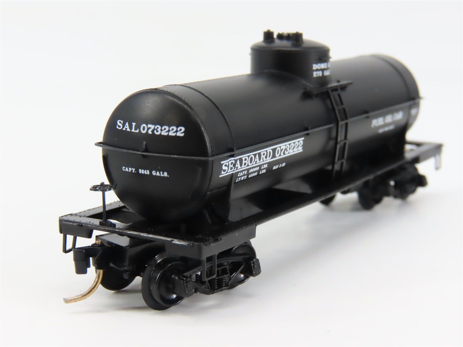 N Scale Micro-Trains MTL 65360 SAL Seaboard 39' Single Dome Tank Car 073222 RTR