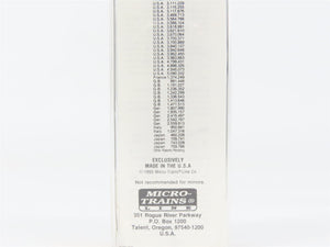 N Scale Micro-Trains MTL 65360 SAL Seaboard 39' Single Dome Tank Car 073222 RTR