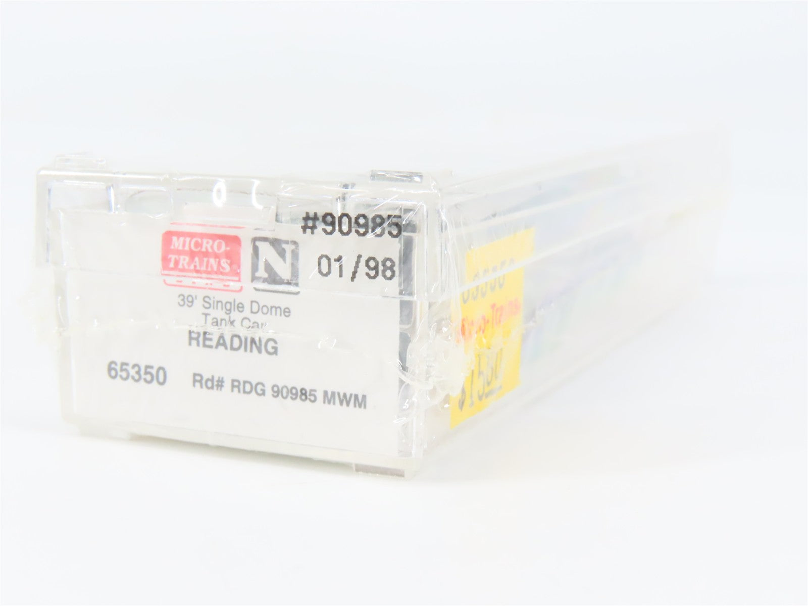 N Scale Micro-Trains MTL 65350 RDG Reading 39' Single Dome Tank Car 90985 RTR