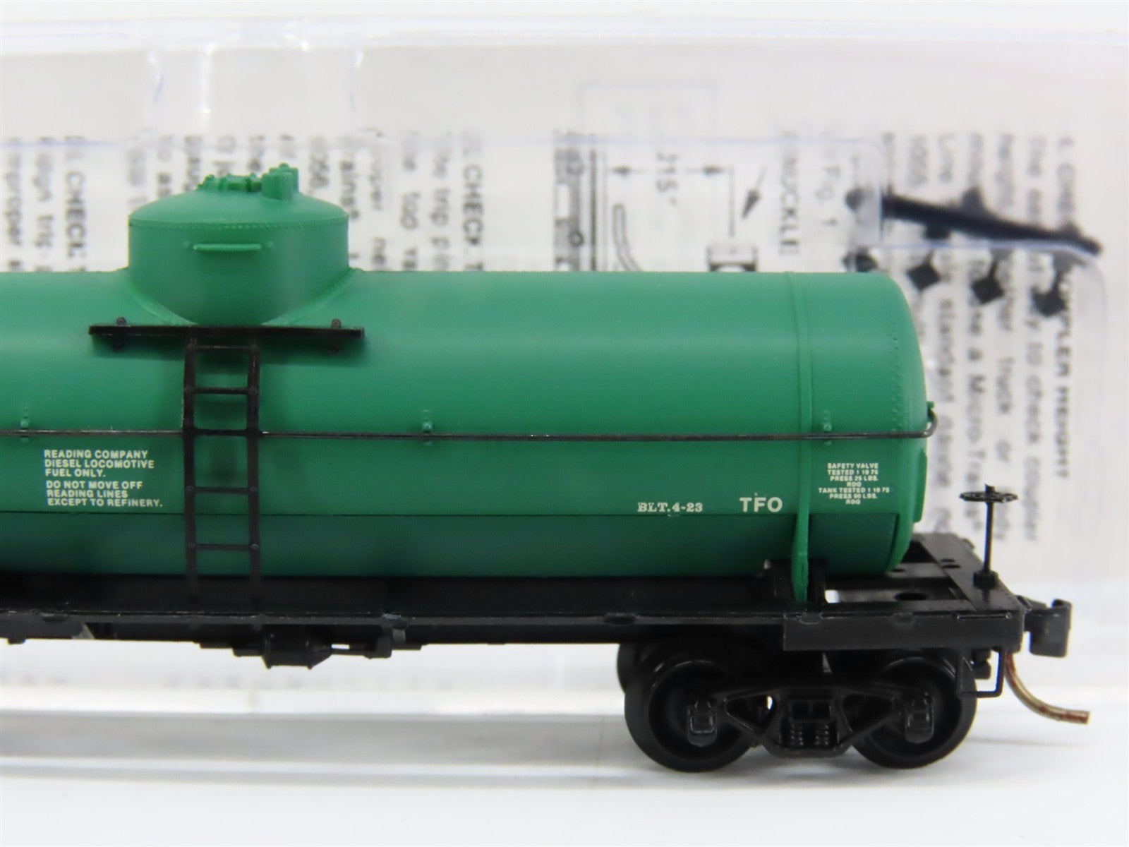 N Scale Micro-Trains MTL 65350 RDG Reading 39' Single Dome Tank Car 90983 RTR