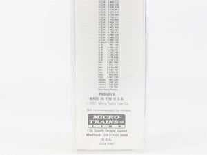 N Scale Micro-Trains MTL 65350 RDG Reading 39' Single Dome Tank Car 90983 RTR