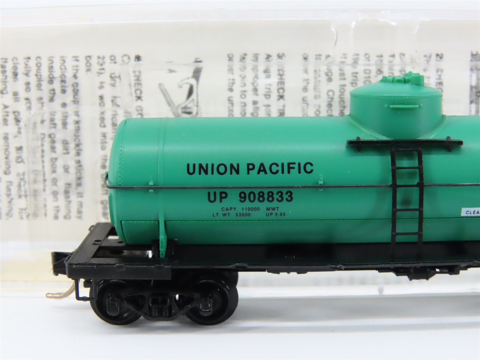 N Scale Micro-Trains MTL 65340 UP Union Pacific 39' Tank Car 908833 RTR