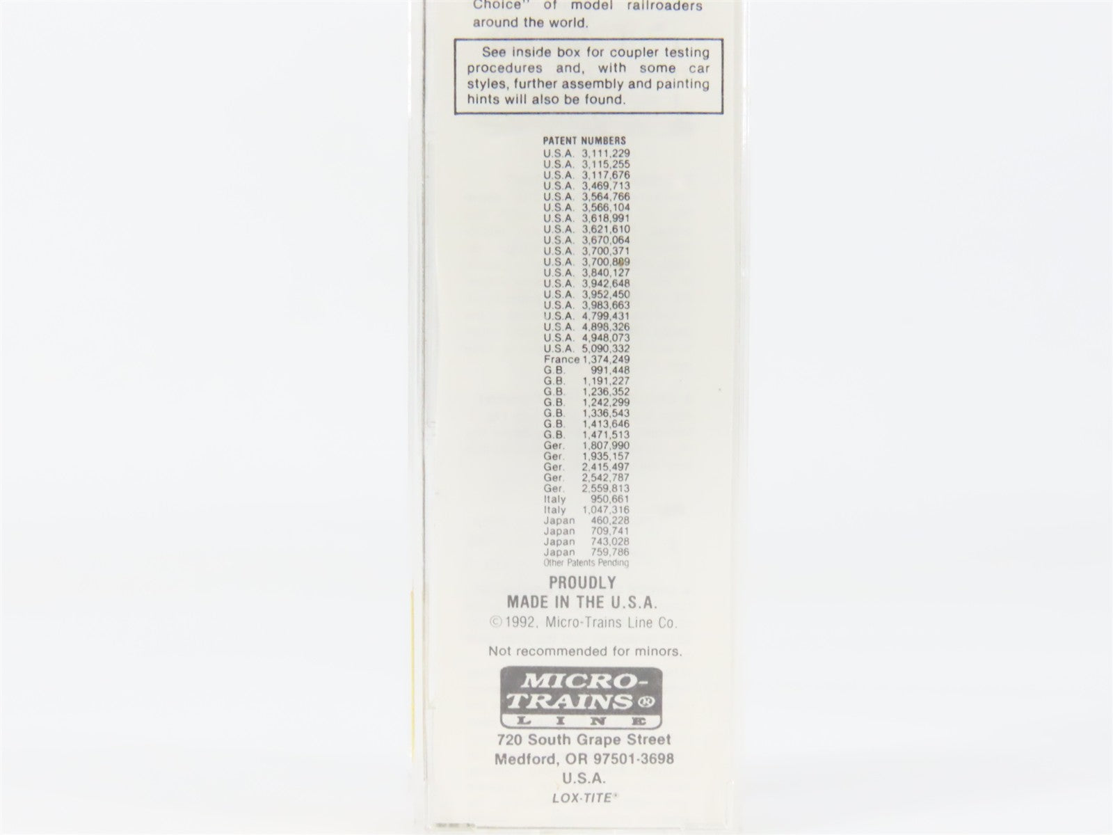 N Scale Micro-Trains MTL 65340 UP Union Pacific 39' Tank Car 908833 RTR