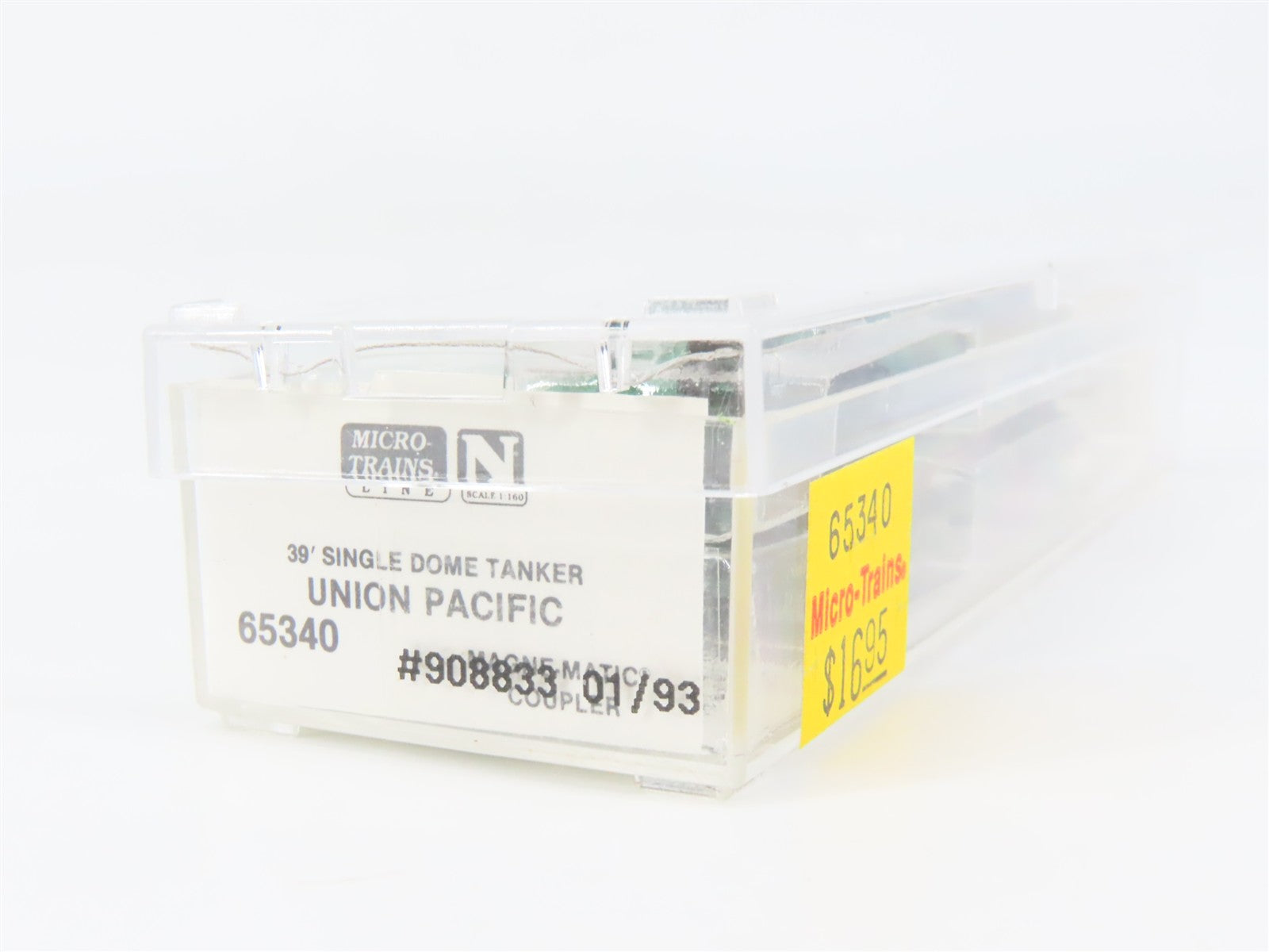 N Scale Micro-Trains MTL 65340 UP Union Pacific 39' Tank Car 908833 RTR