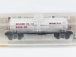N Scale Micro-Trains MTL 65420 BEPX Belcher Oil Co. 39' Single Dome Tank Car RTR