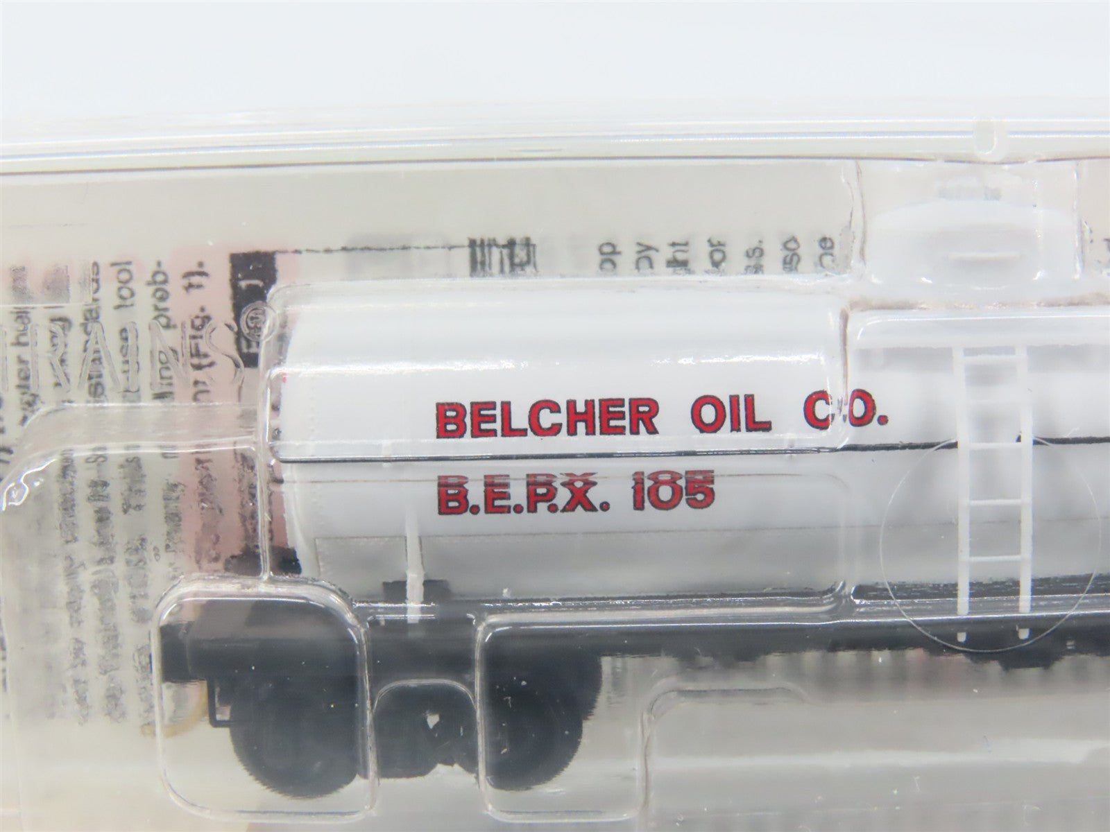 N Scale Micro-Trains MTL 65420 BEPX Belcher Oil Co. 39' Single Dome Tank Car RTR