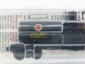 N Scale Micro-Trains MTL 65410 CGW Chicago Great Western 39' Tank Car 283 RTR